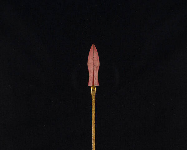 Arrowhead (<i>Yanone</i>), Steel, lacquer, gold, Japanese