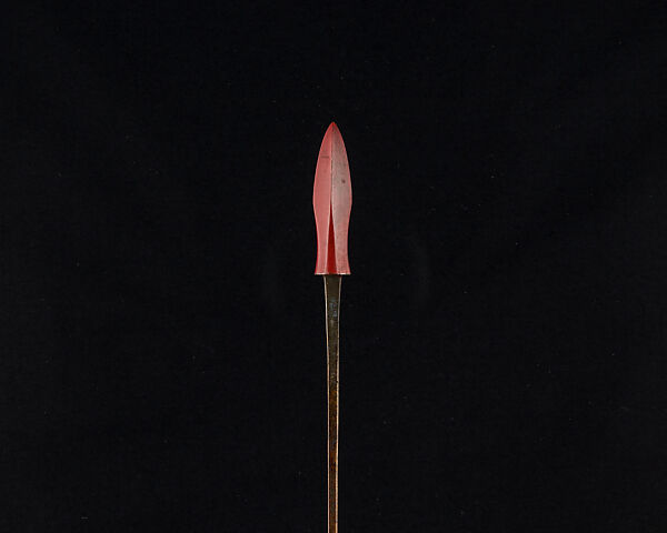 Arrowhead (<i>Yanone</i>), Steel, lacquer, gold, Japanese