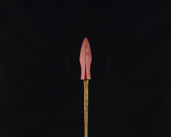 Arrowhead (<i>Yanone</i>), Steel, lacquer, gold, Japanese
