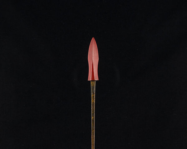 Arrowhead (<i>Yanone</i>), Steel, lacquer, gold, Japanese
