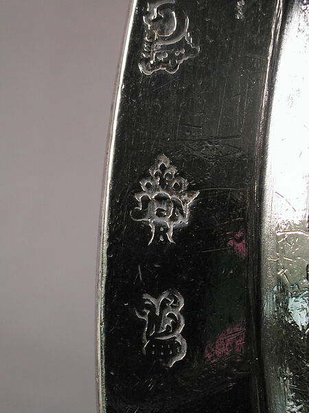 Plate from a table service owned by Chancellor Robert R. Livingston of New York, Jacques-Nicolas Roettiers (1736–1788, master 1765, retired 1777), Silver, French, Paris