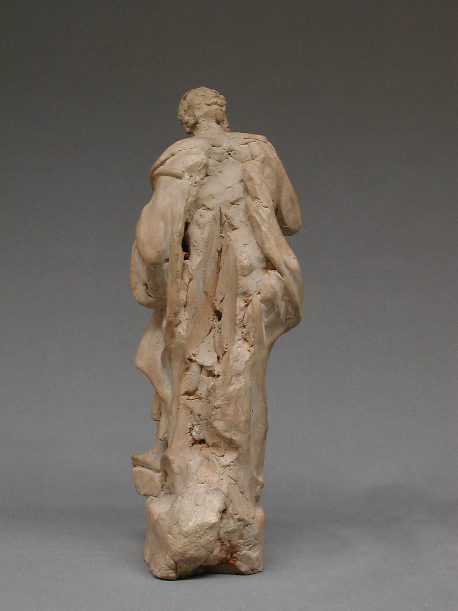 Saint Peter, Probably by Giuseppe Picano (1732–1810), Terracotta, traces of ground or white wash, Italian, Naples