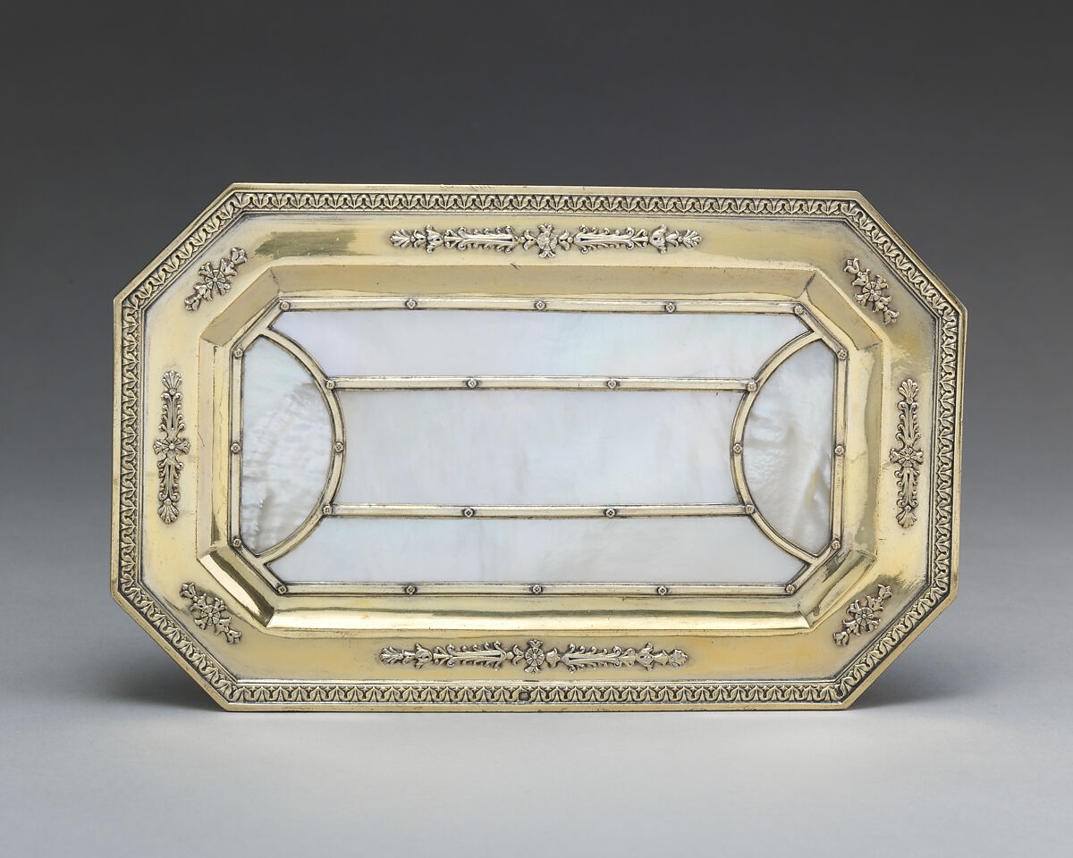 Silver Gilt Tray  The Metropolitan Museum of Art