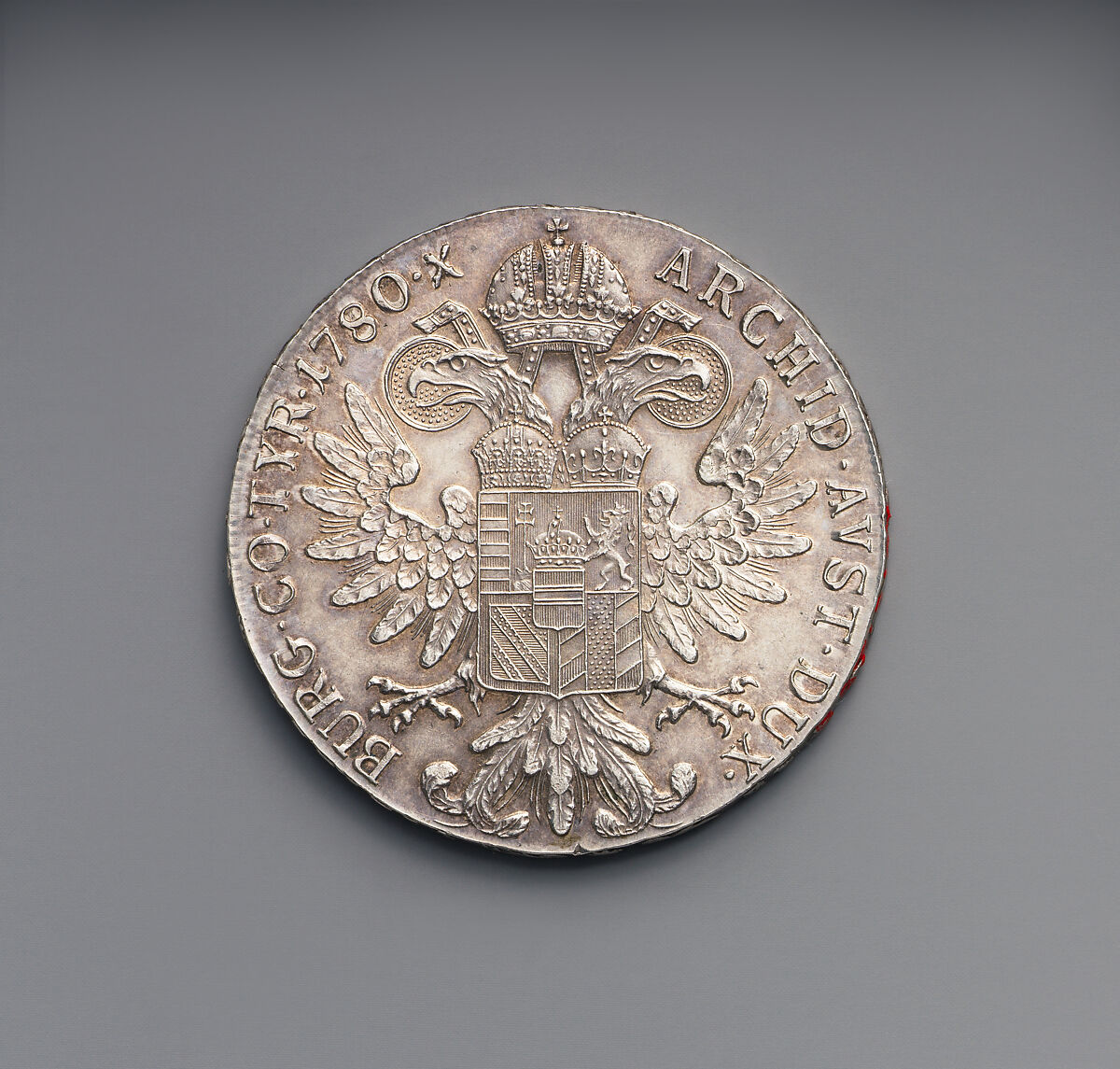 Thaler of Empress Maria Theresa, Günzburg Mint, Silver, Austrian