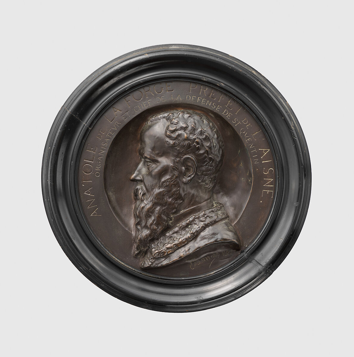 Anatole De La Forge, Louis-Ernest Barrias (1841–1905), Bronze, French 