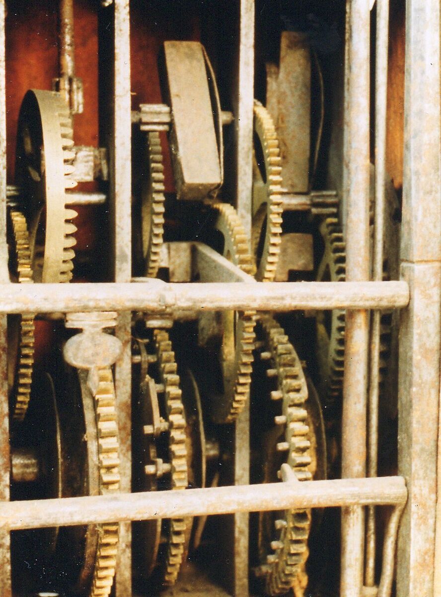 Clock movement, Clockmaker: Filippo Polvini (recorded 1745–48), Brass, iron, Italian, Ancona