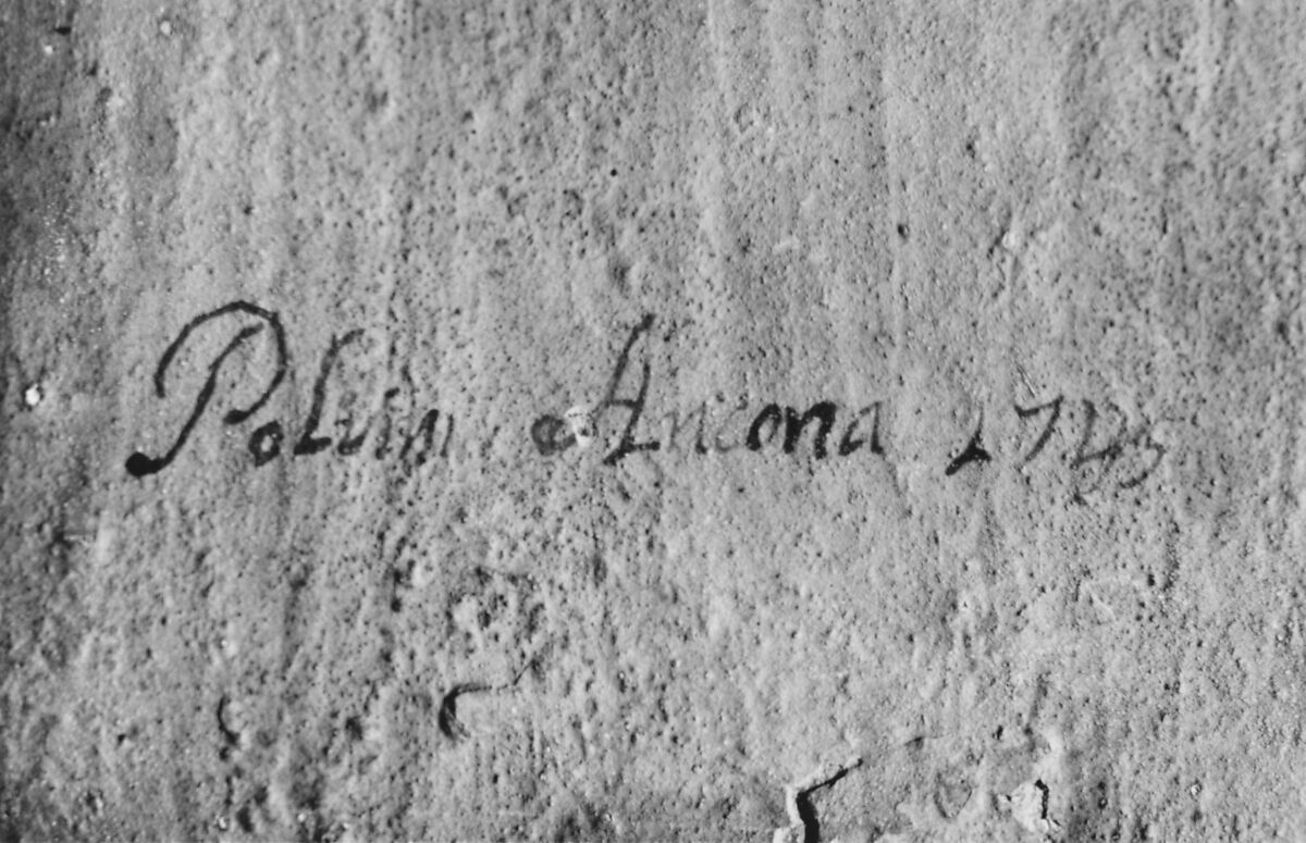 Clock movement, Clockmaker: Filippo Polvini (recorded 1745–48), Brass, iron, Italian, Ancona