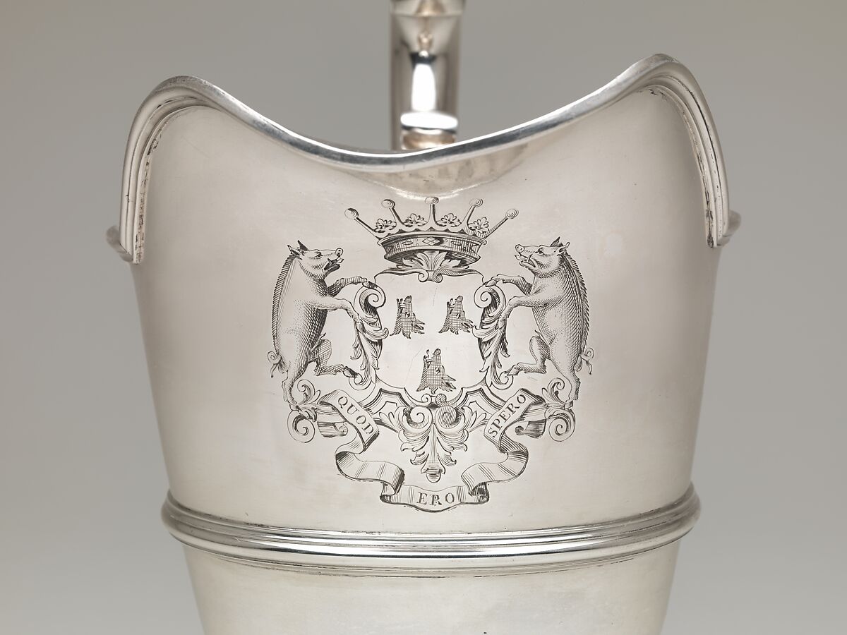 Ewer (one of a pair), Peter Archambo I (British, active 1720, died 1759), Silver, British, London