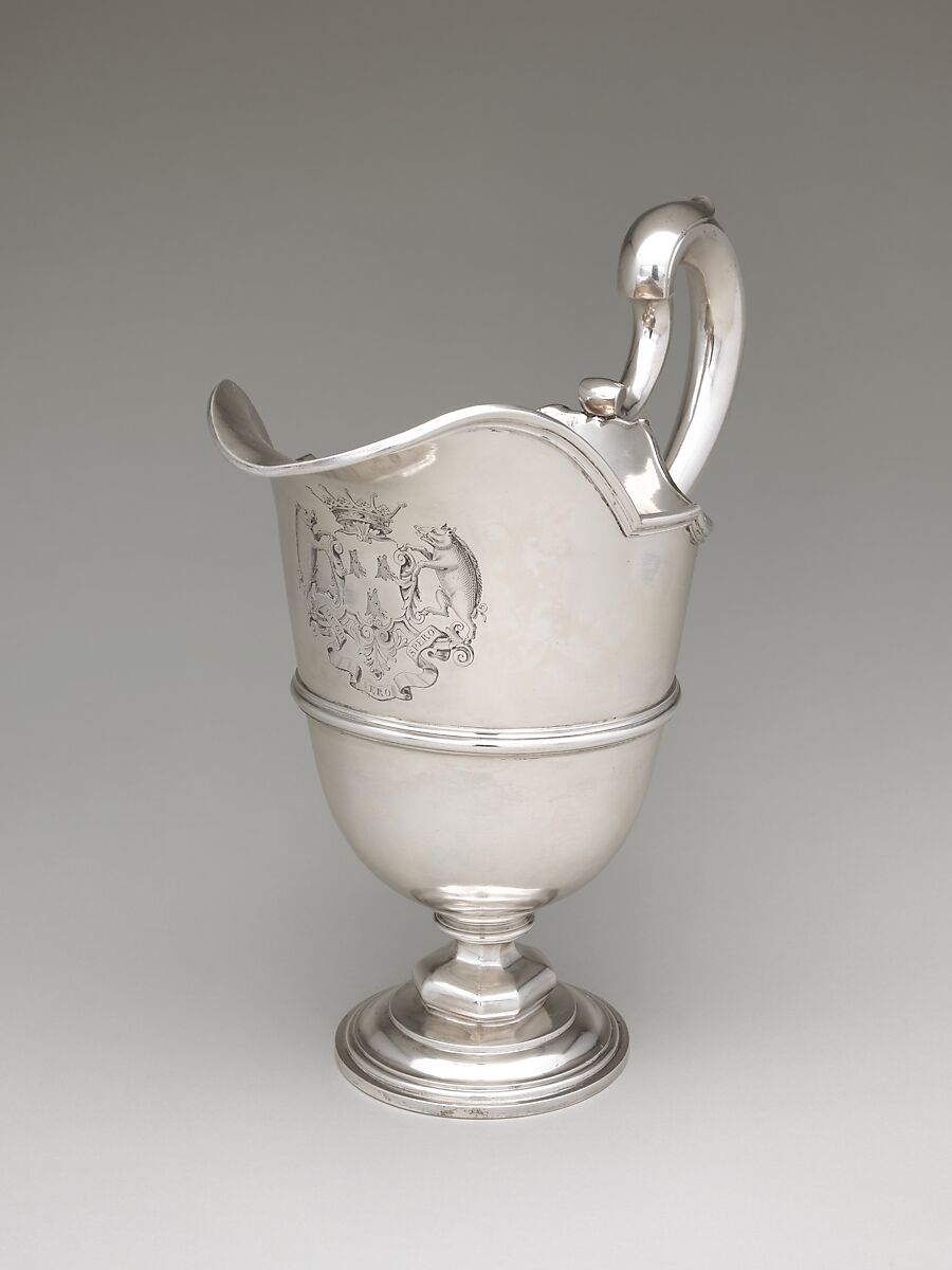 Ewer (one of a pair), Peter Archambo I (British, active 1720, died 1759), Silver, British, London 