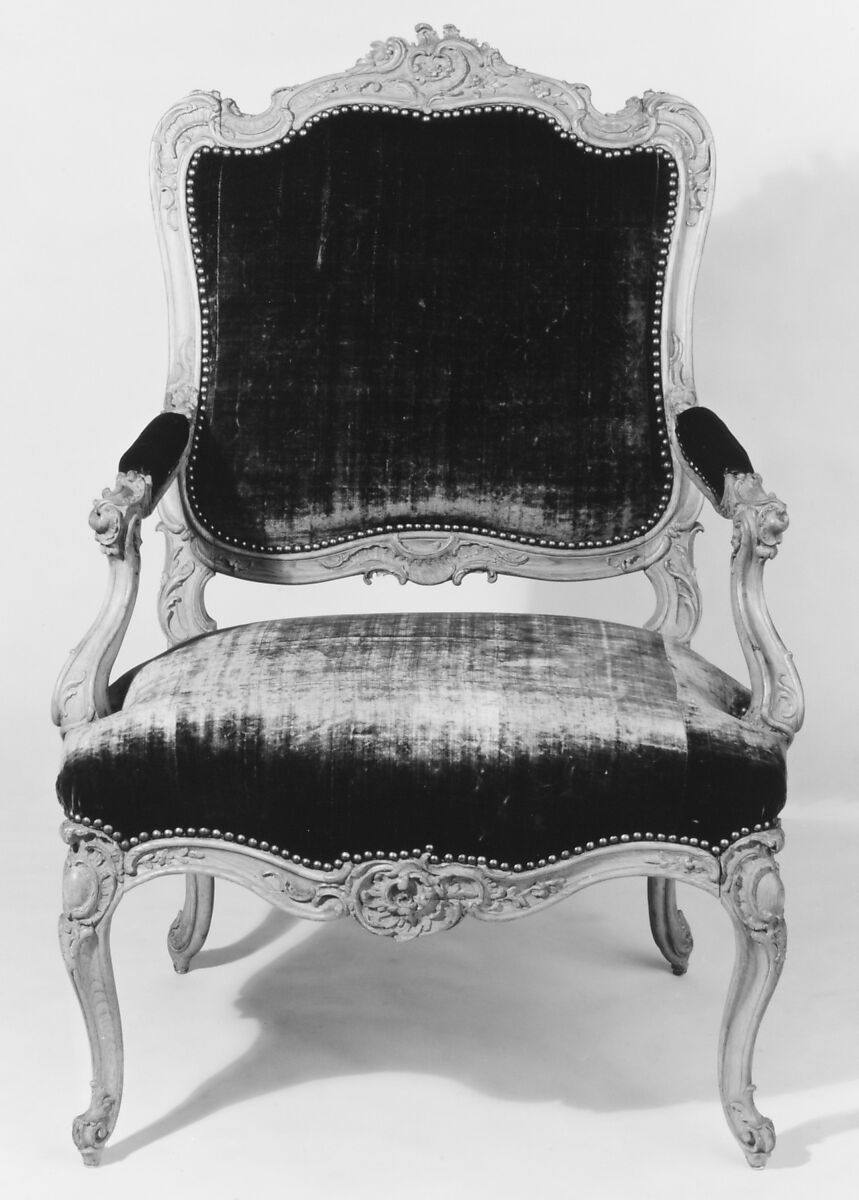 Armchair (one of a pair), Beechwood, German 