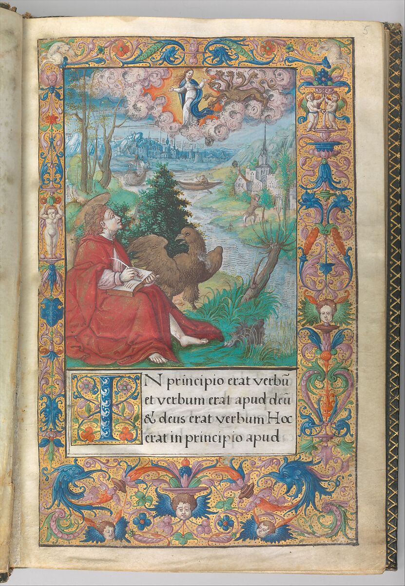 Hours of Francis I, Master of François de Rohan (French, Paris, active ca. 1525–1546), Illuminated manuscript on parchment, bound in leather with gilt, French, Paris or Tours