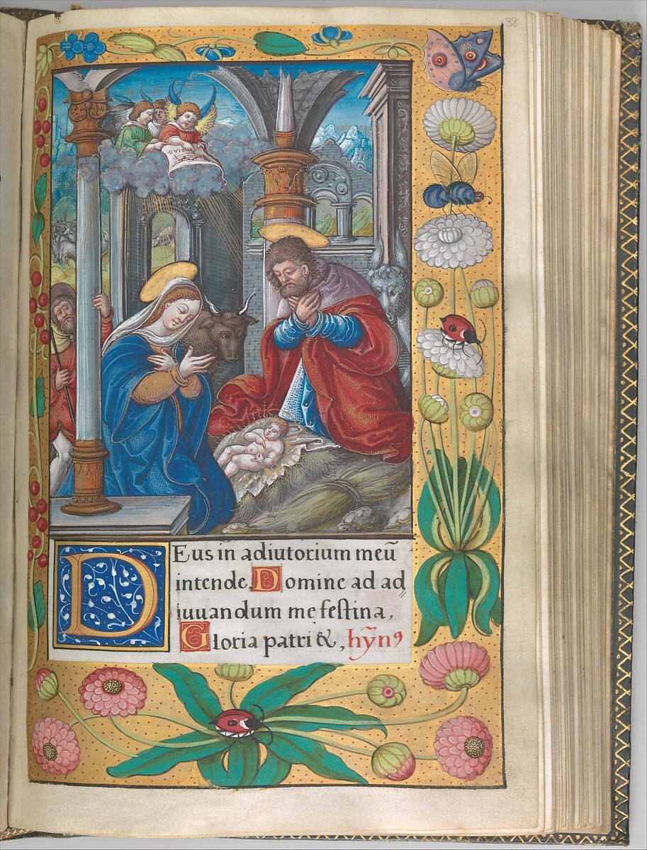 Hours of Francis I, Master of François de Rohan (French, Paris, active ca. 1525–1546), Illuminated manuscript on parchment, bound in leather with gilt, French, Paris or Tours