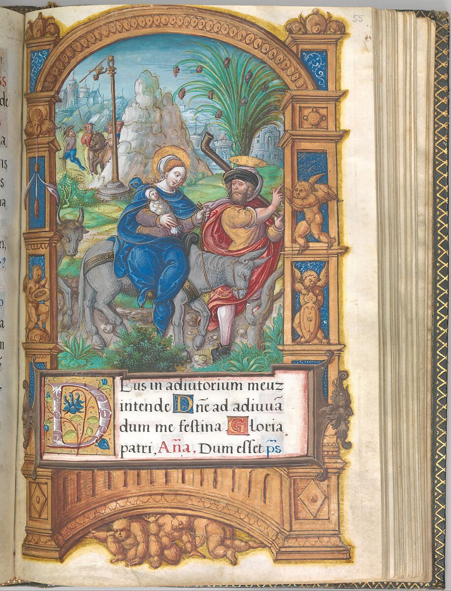 Hours of Francis I, Master of François de Rohan (French, Paris, active ca. 1525–1546), Illuminated manuscript on parchment, bound in leather with gilt, French, Paris or Tours