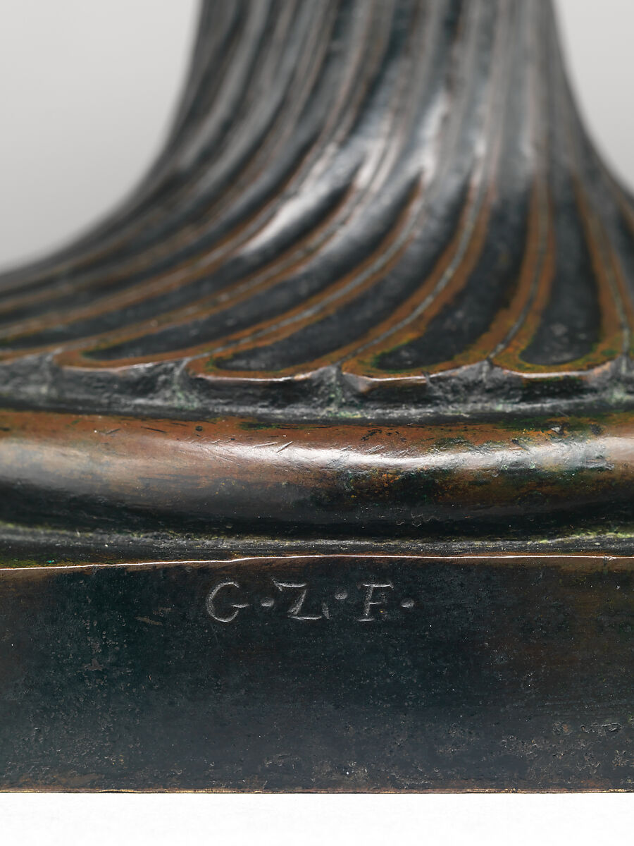 Borghese vase, Giovanni Zoffoli (Italian, ca. 1745–1805), Bronze, Italian, Rome