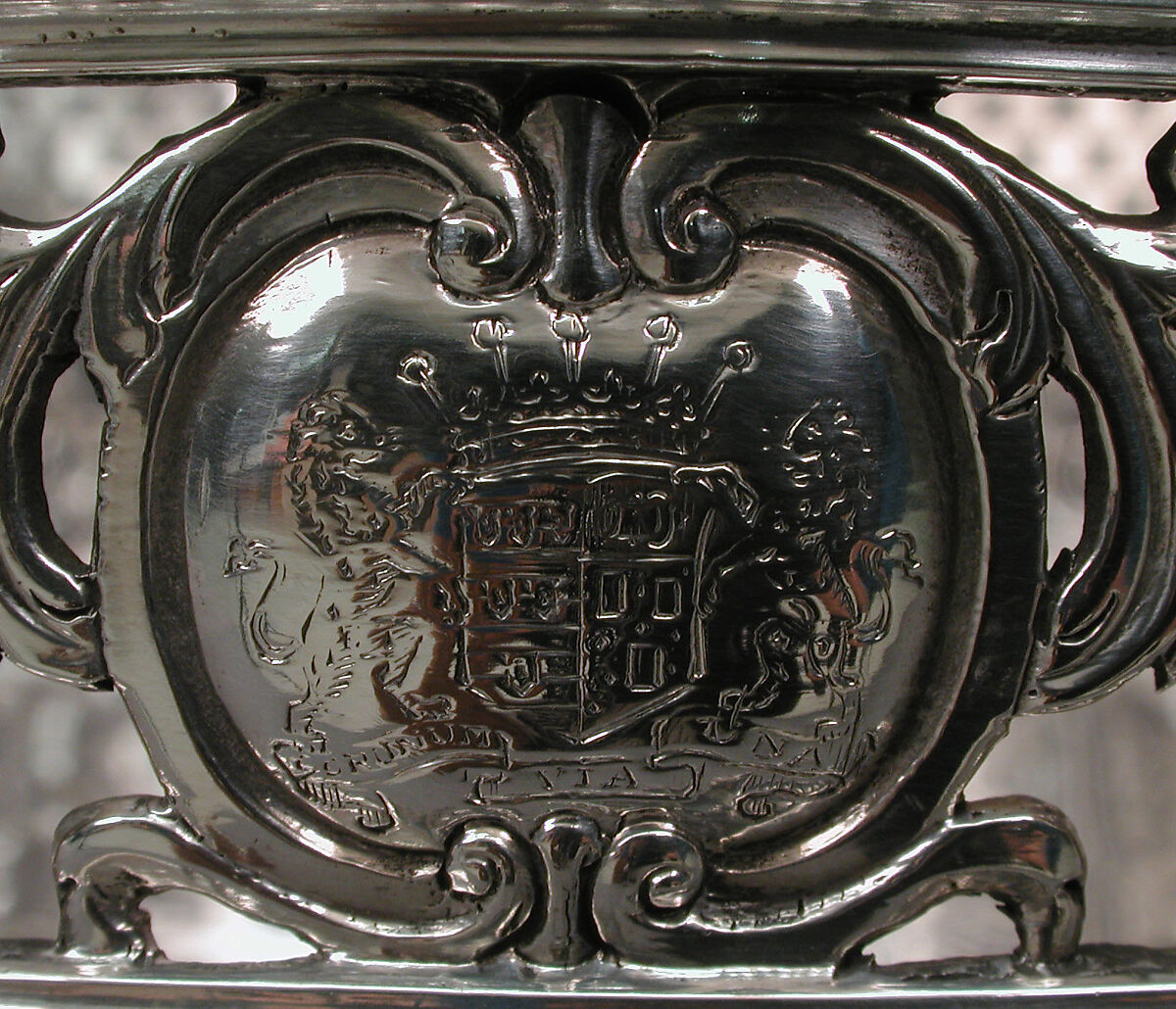 Basket, John Edwards II (British, active 1723–ca. 1753), Silver, silver plate, British, London