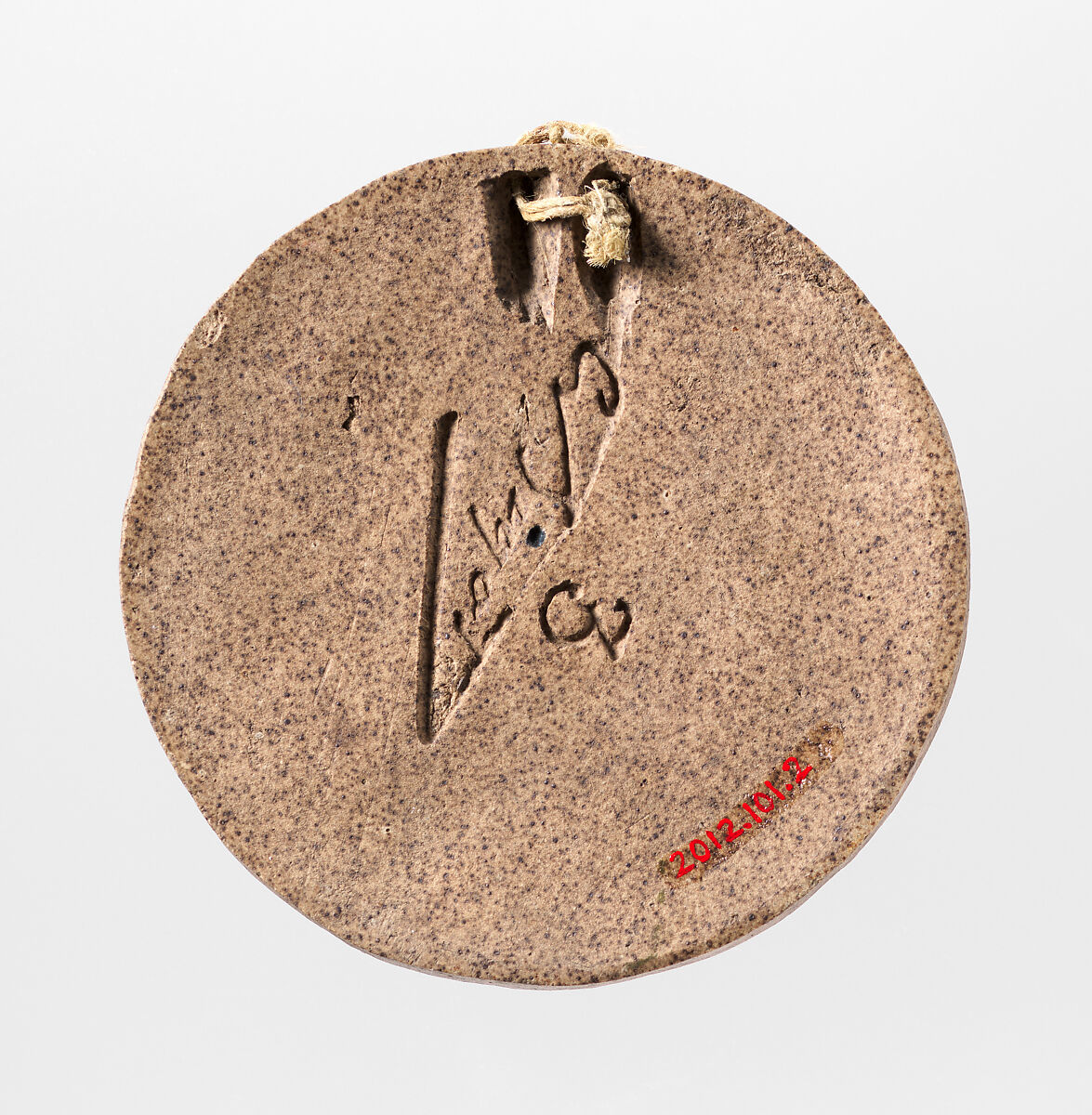 Portrait of the artist's mother, Daniel Jean-Baptiste Dupuis (French, 1849–1899), Stoneware, French