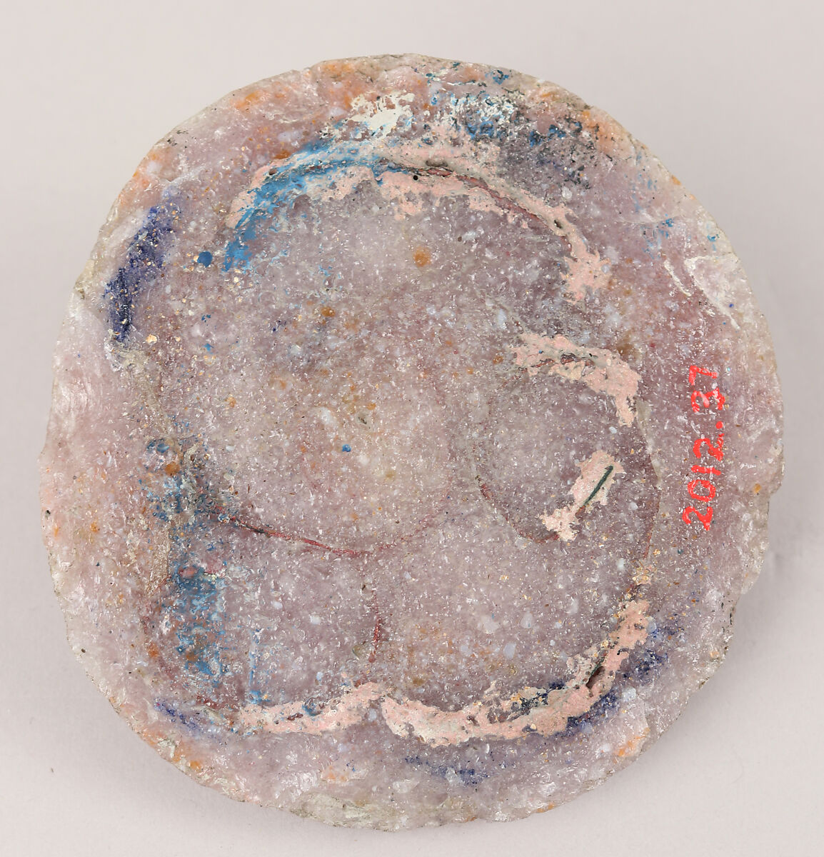 Fanny Prunaire, César-Isidore-Henry Cros (French, 1840–1907), Pâte-de-verre, French