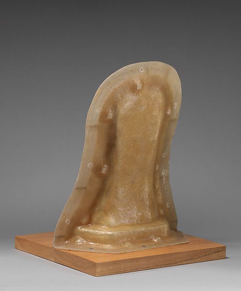 Casting model after Rodin's "Sorrow" (4 of 10), Coubertin Foundry, Plaster, clay, wax, ceramic, bronze, French