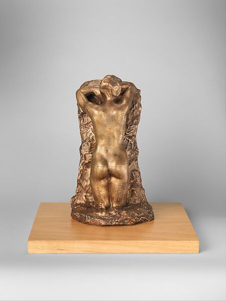 Casting model after Rodin's "Sorrow" (10 of 10), Coubertin Foundry, Plaster, clay, wax, ceramic, bronze, French 