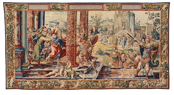 Pieter Coecke van Aelst | Story of Saint Paul: The Arrest of Paul ...