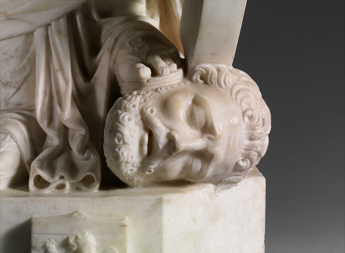 Saint Catherine of Alexandria, Cristoforo Solari (Italian, ca. 1460–1524), Marble, Italian, Milan