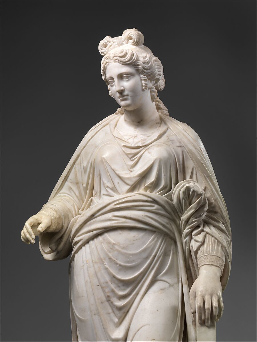 Saint Catherine of Alexandria, Cristoforo Solari (Italian, ca. 1460–1524), Marble, Italian, Milan