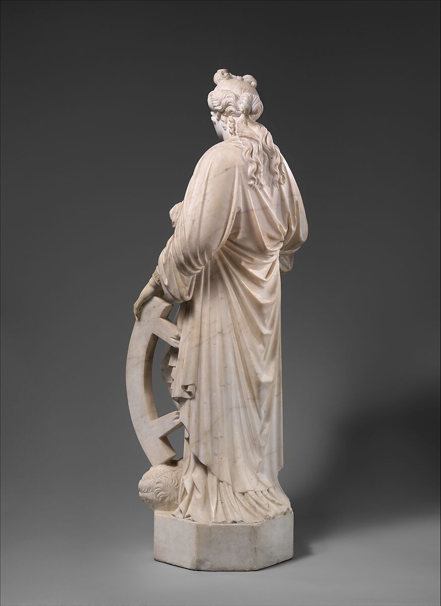 Saint Catherine of Alexandria, Cristoforo Solari (Italian, ca. 1460–1524), Marble, Italian, Milan