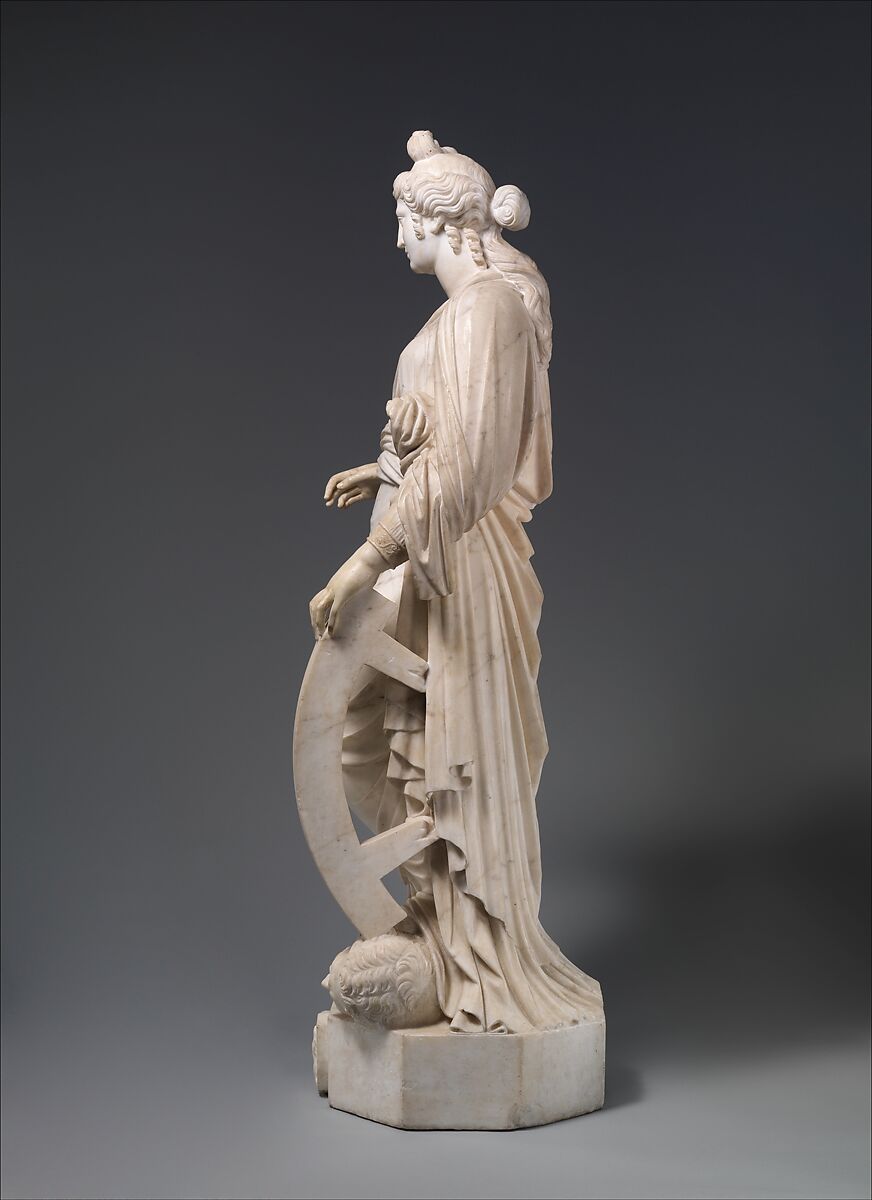 Saint Catherine of Alexandria, Cristoforo Solari (Italian, ca. 1460–1524), Marble, Italian, Milan
