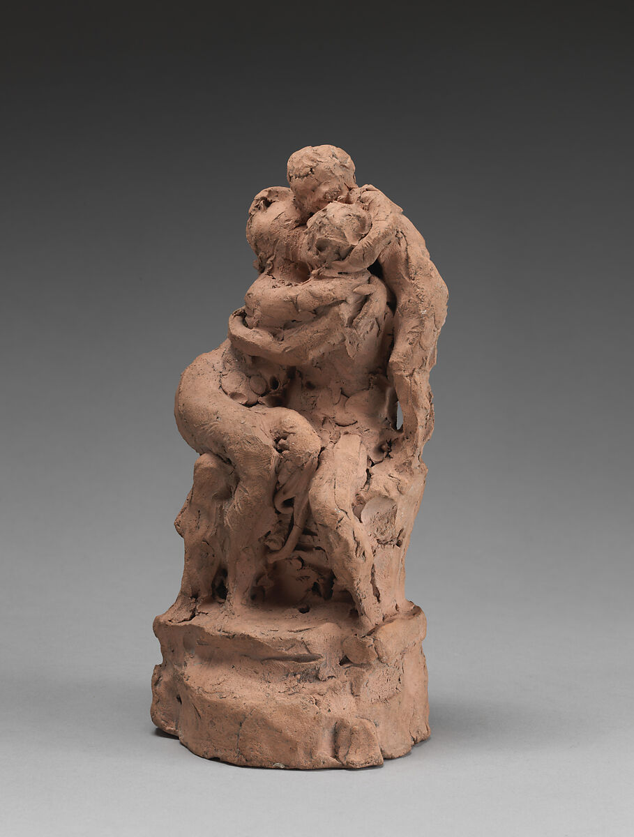 Le Trait d’Union, Jean-Baptiste Carpeaux (French, Valenciennes 1827–1875 Courbevoie), Terracotta, French, Paris
