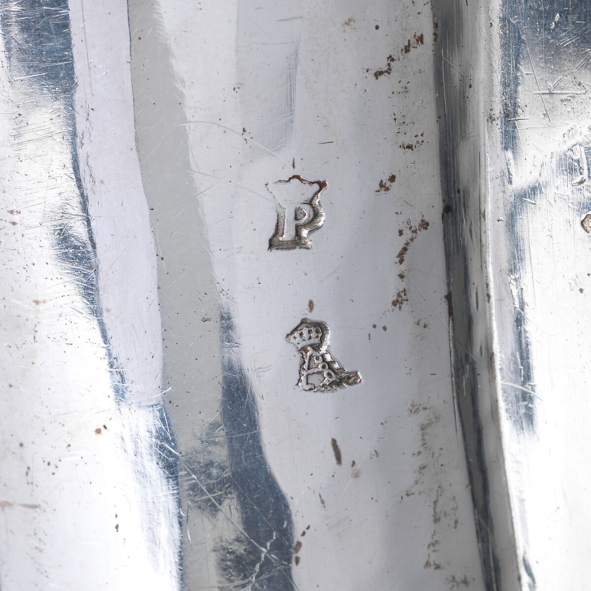Square dish (one of a pair), Silver, French, Paris