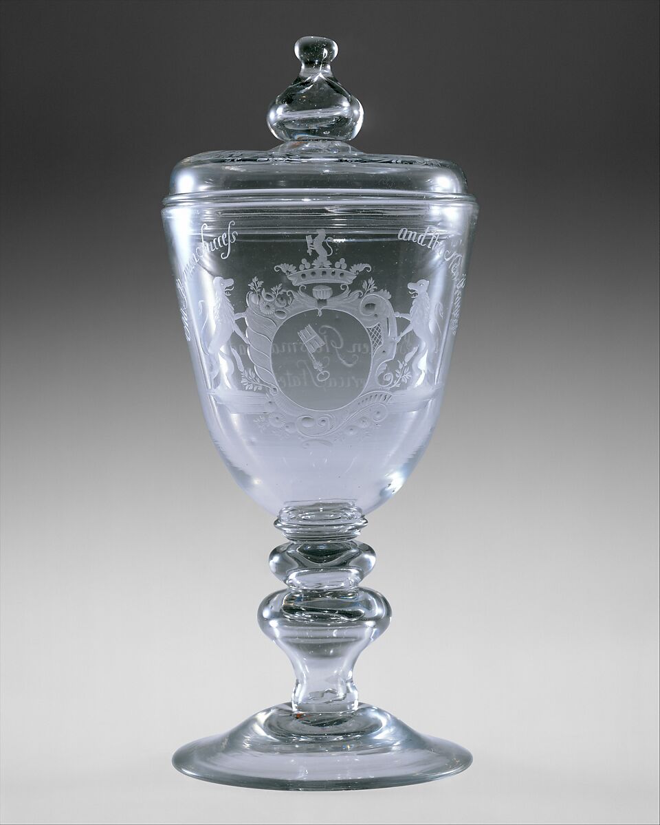 Covered goblet