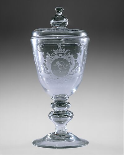 Covered goblet