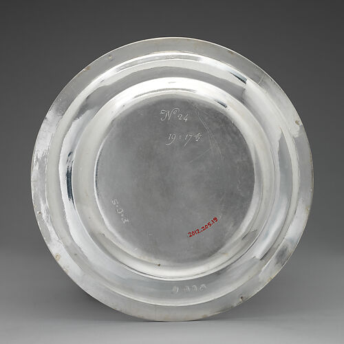 Plate (one of a set of twelve)