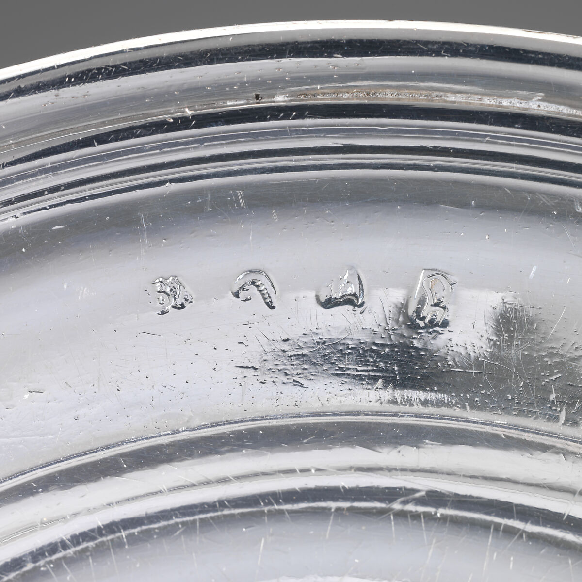 Plate (one of a set of twelve), Richard Bayley (British, active 1708–48), Silver, British, London