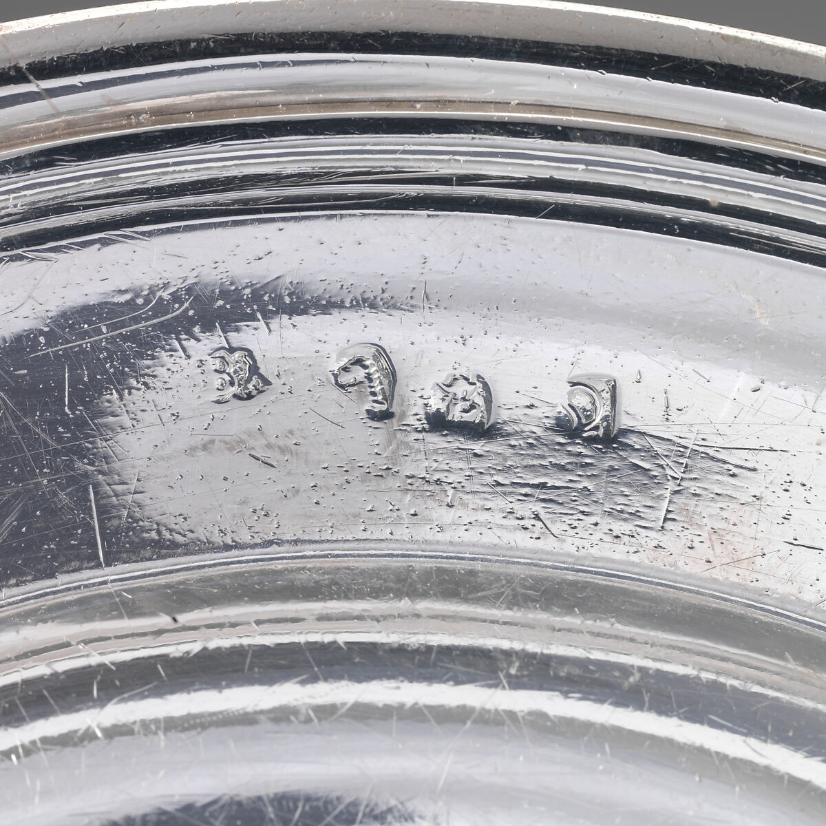 Plate (one of a set of twelve), Richard Bayley (British, active 1708–48), Silver, British, London