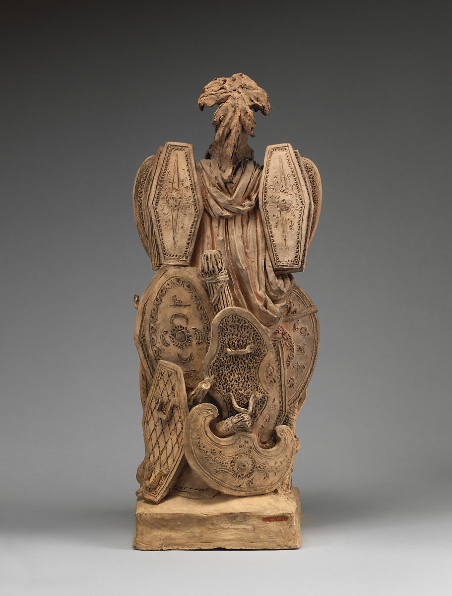 Running Victory, Jean Guillaume Moitte (French, Paris 1746–1810 Paris), Terracotta, French, Paris