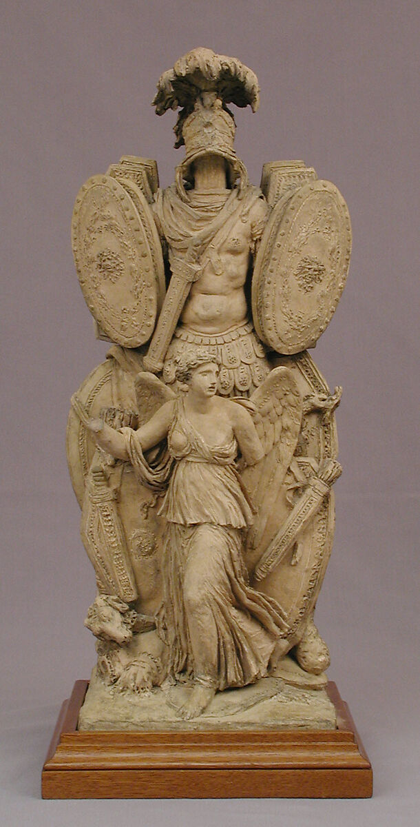 Running Victory, Jean Guillaume Moitte (French, Paris 1746–1810 Paris), Terracotta, French, Paris