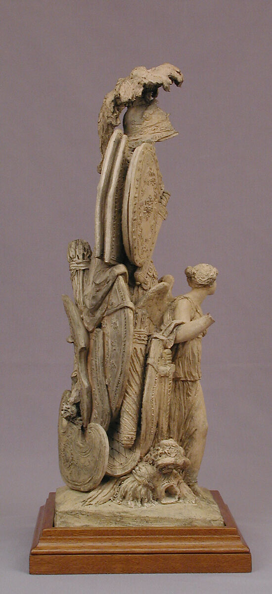 Running Victory, Jean Guillaume Moitte (French, Paris 1746–1810 Paris), Terracotta, French, Paris