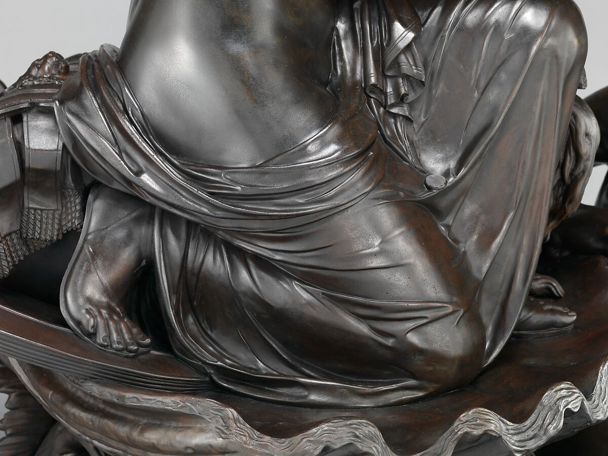 Thetis Transporting Arms for Achilles, William Theed the Elder (British, 1764–1817), Bronze, British