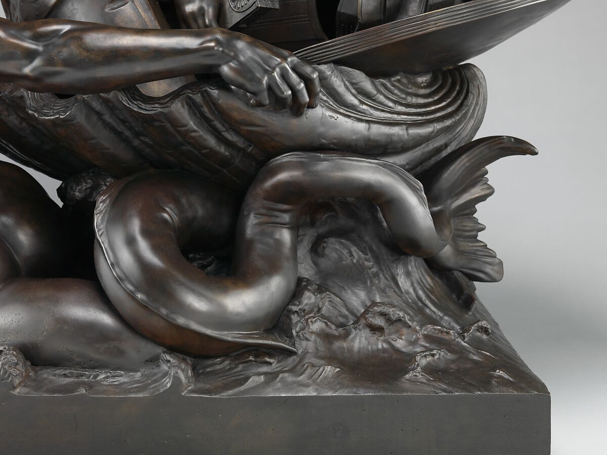 Thetis Transporting Arms for Achilles, William Theed the Elder (British, 1764–1817), Bronze, British