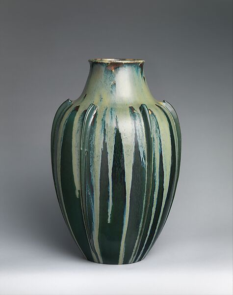 Vase, Auguste Delaherche (French, Beauvais 1857–1940 Paris), Stoneware, French, Paris 