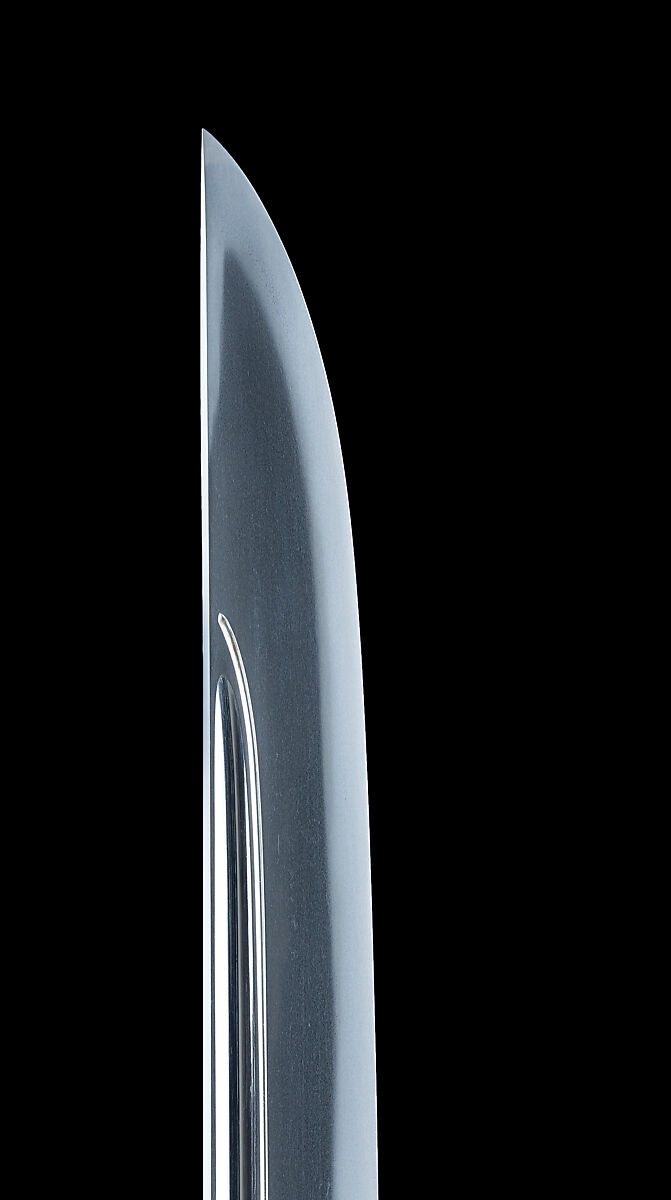 Blade and Mounting for a Dagger (<i>Tantō</i>), Blade inscribed by Gassan Sadakazu (Japanese, Setsu (now Osaka), 1834–1918), Steel, wood (rosewod), copper-gold alloy (<i>shakudō</i>), copper-silver alloy (<i>shibuichi</i>), gold, silver, Japanese