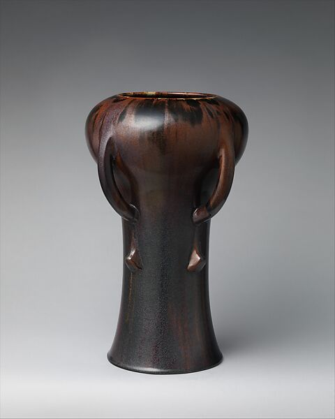 Vase, Auguste Delaherche (French, Beauvais 1857–1940 Paris), Stoneware, French, Paris
