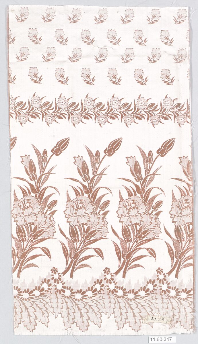 Fragments, Silk weave; silks, satins, et., possibly French 