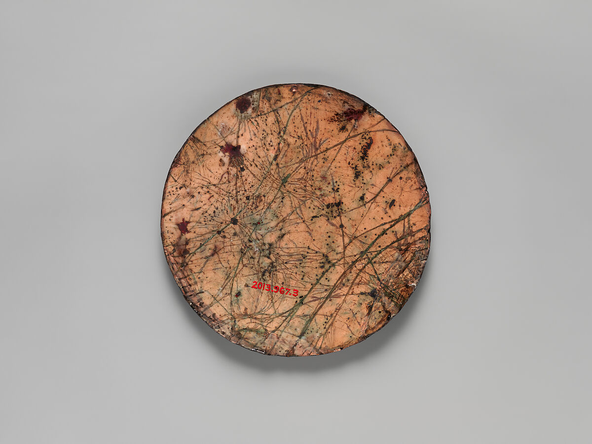 Saint Luke, Attributed to Jean III Pénicaud (French, died 1570), Enamel on copper, French, Limoges