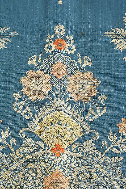 Skirt (in two pieces), Silk, French