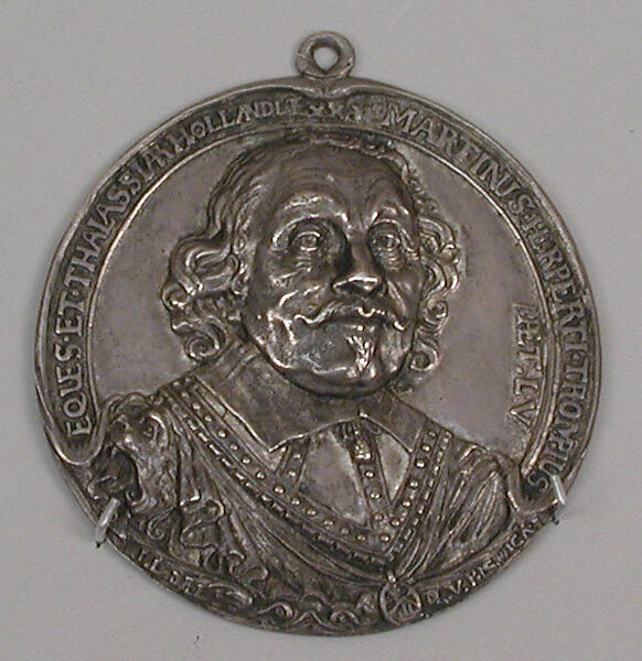 Admiral Maarten Harpertszoon Tromp (1597–1653), Dirck van Rijswijck (Cleves, Germany 1596–1679 Amsterdam), Silver, cast, Dutch 