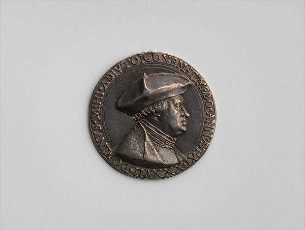 Cardinal Albrecht of Brandenburg (1490–1545), Nuremberg Master (German, early 16th century), Silver, cast, German 