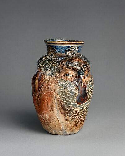 Jar with four birds