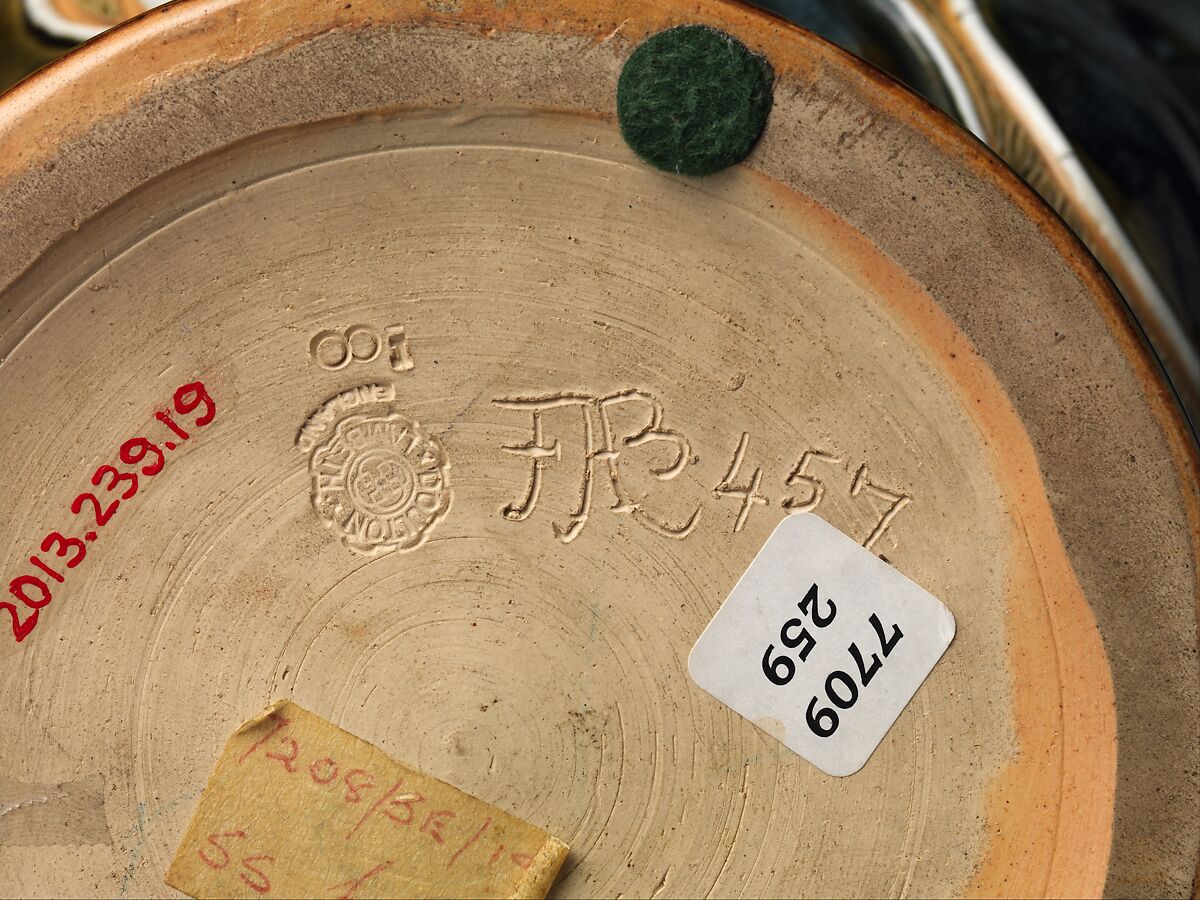 Vase, Doulton Manufactory (British), Stoneware, British, Lambeth, London